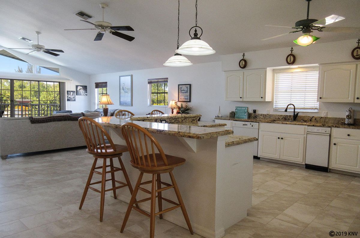 Spacious and Light Filled, this Island Home is the perfect family vacation spot