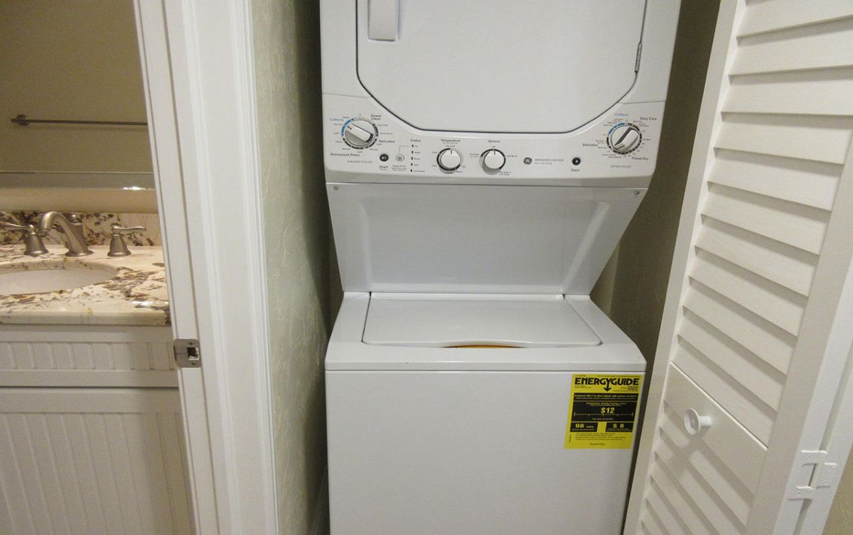 Washer Dryer In Unit