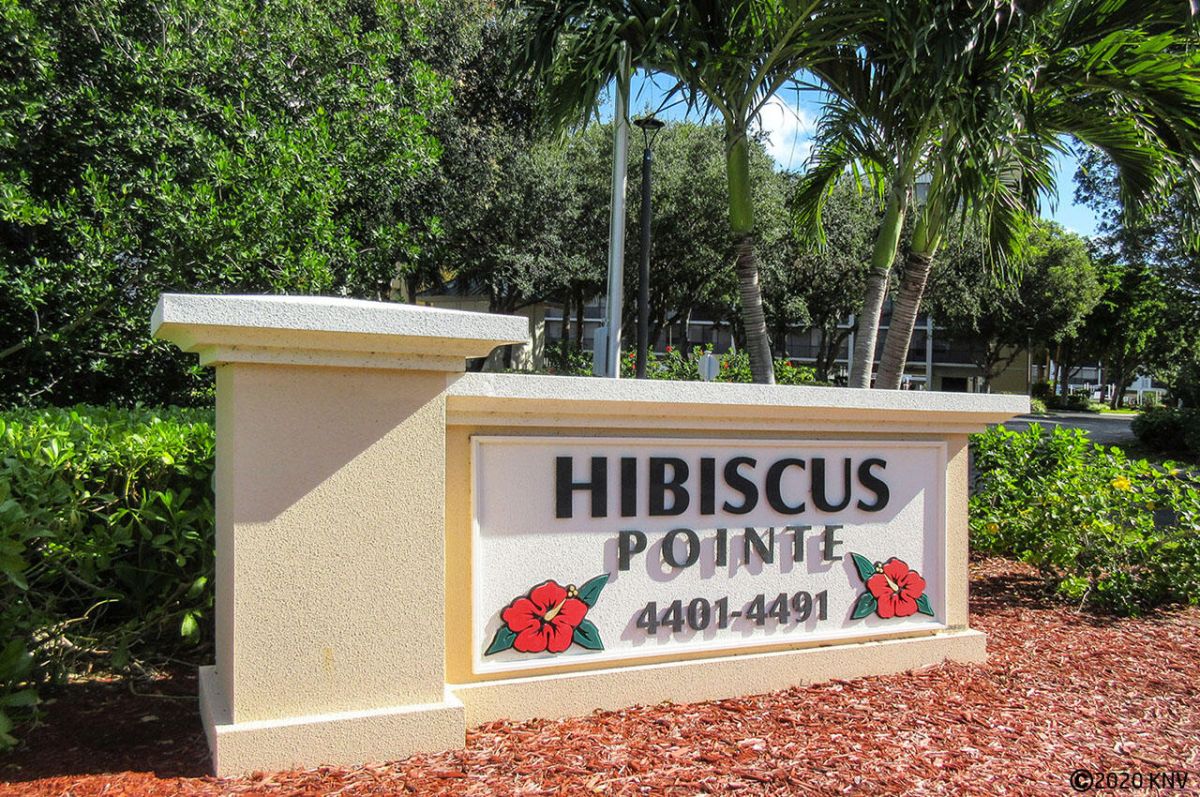 Hibiscus Pointe located on the exclusive Bay Beach Lane.