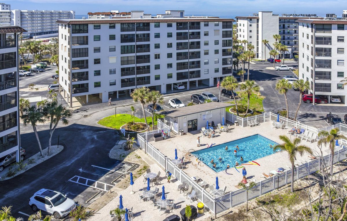 Beautiful Estero Cove Condominiums just across the street from the Gulf.