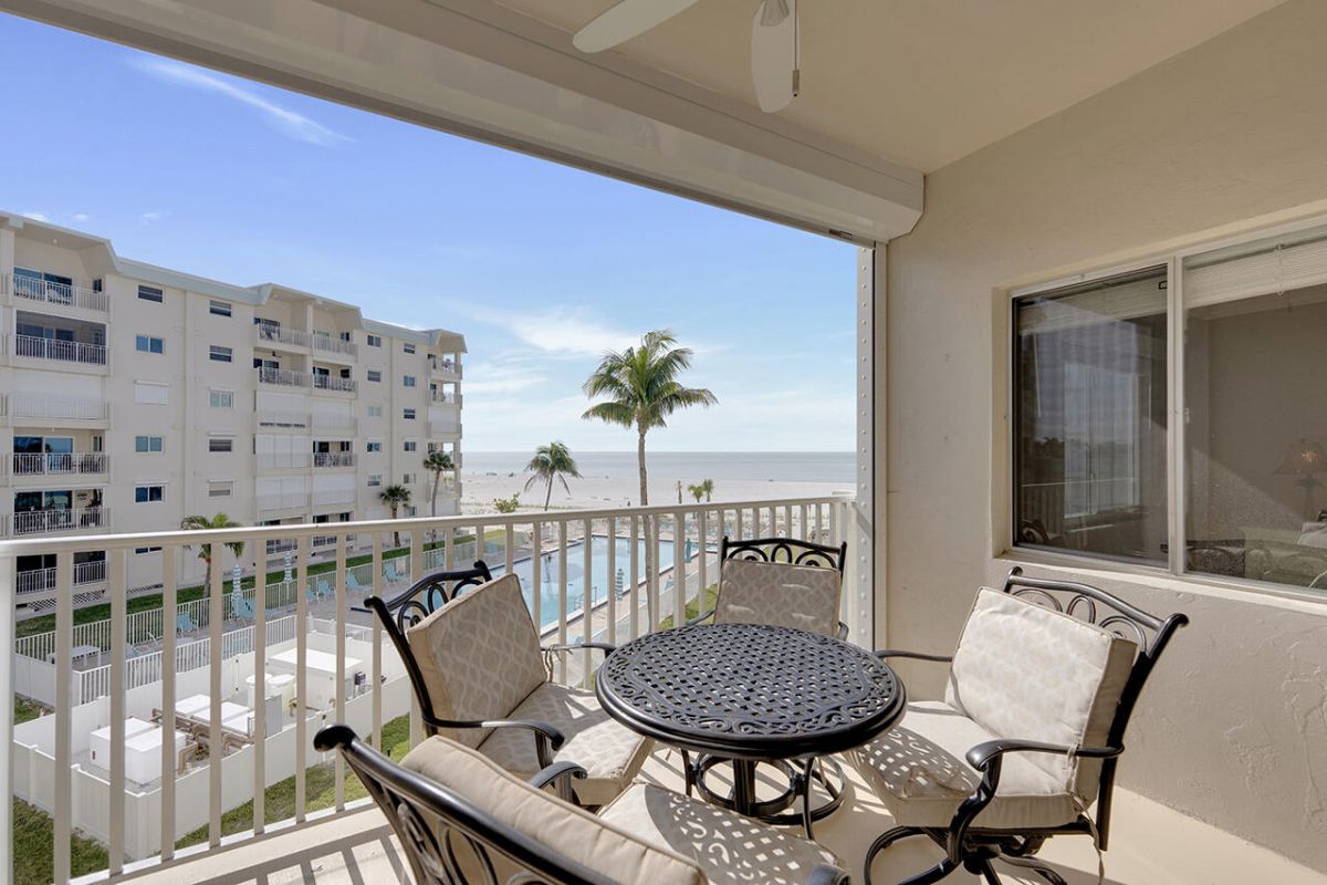 Beautiful Gulf View from your 3rd Floor Balcony