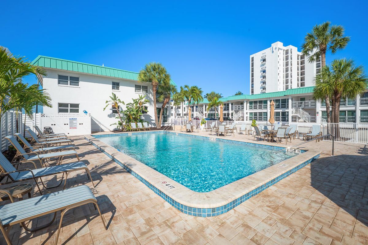 Imagine Yourself Here...Privateer Beachfront Condos enjoy a Resort Sized Heated Pool and Sundeck