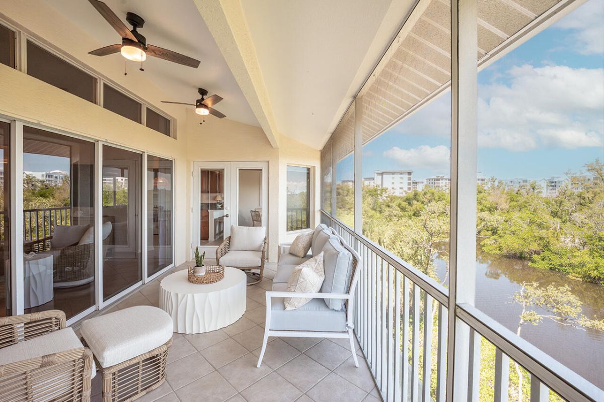 Welcome to Ostego Bay, a totally renovated, professionally decorated, 5-star rated canal-front vacation destination! This luxury island home features a huge Screened In Lanai with a beautiful waterfront view of the Preserve.