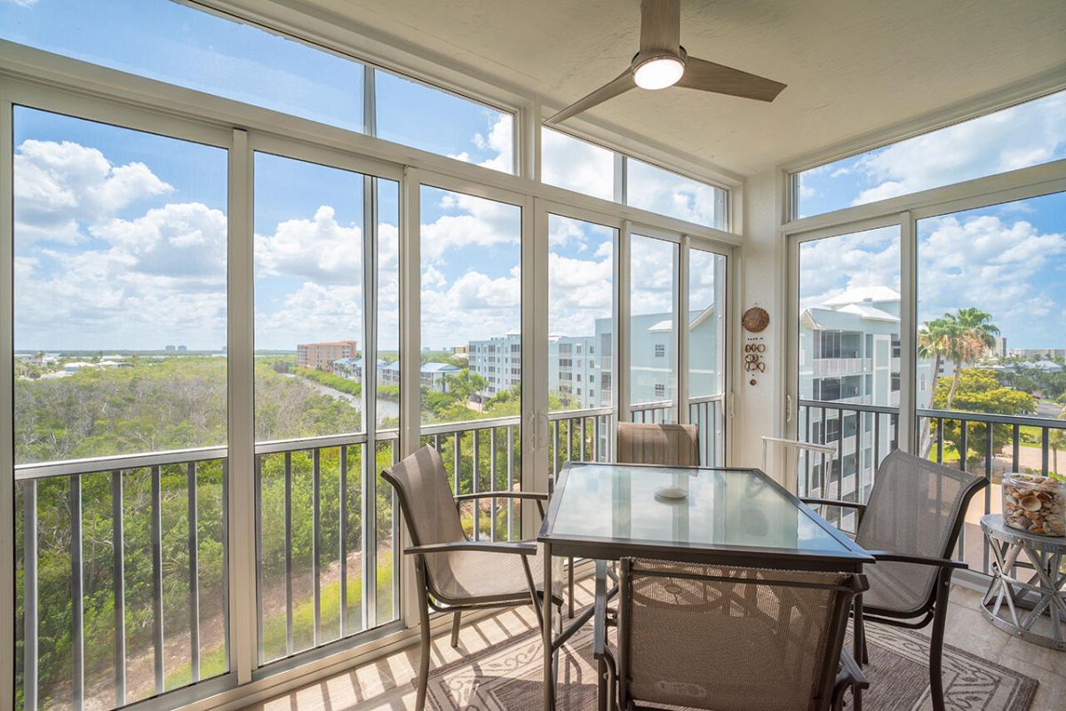 Wish Upon A Starfish! Captains Bay North 503 is an island vacation retreat at a bargain price! Spectacular views of the island and the preserve from your large screened in lanai!