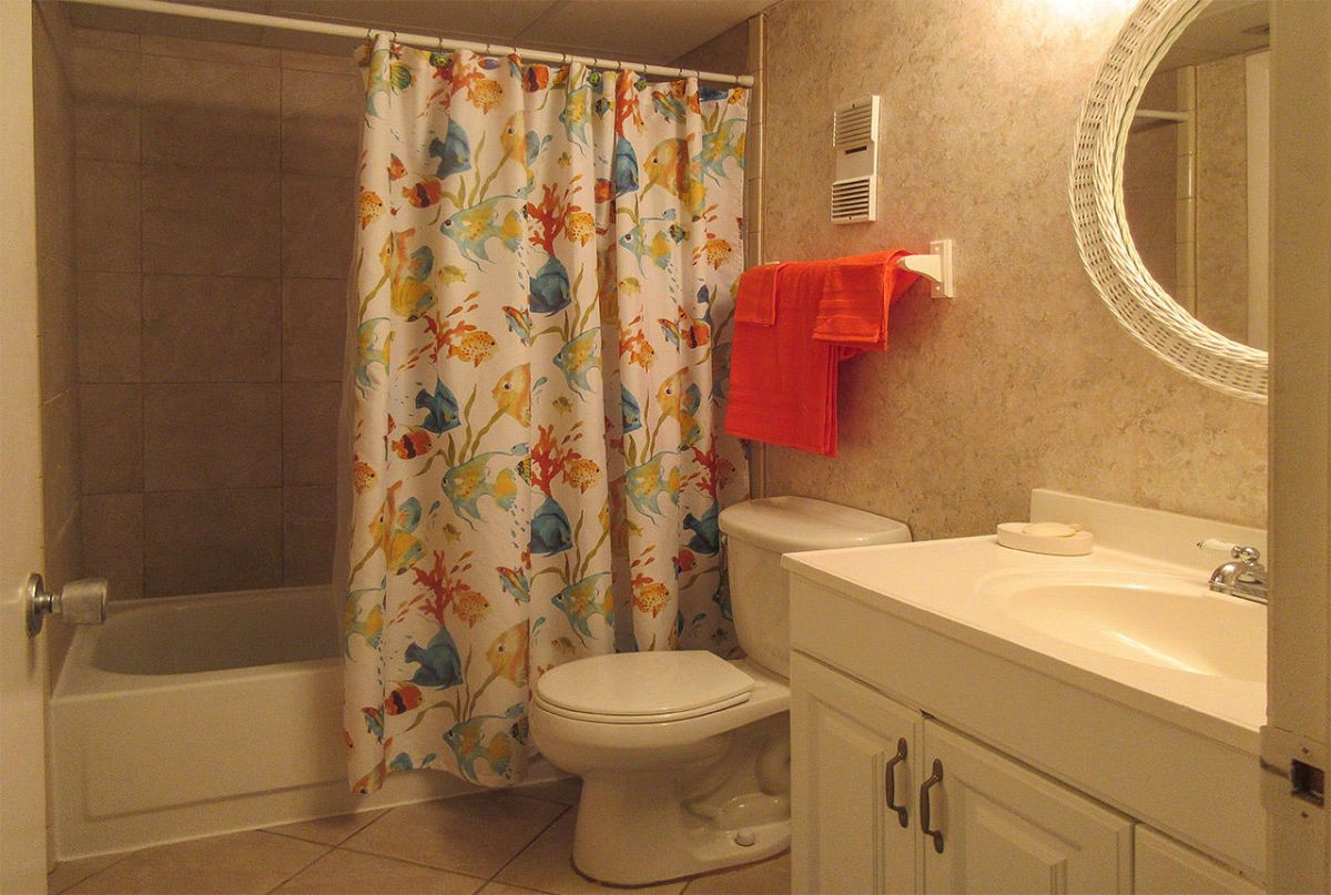 Master Bath with Tub Shower Combo