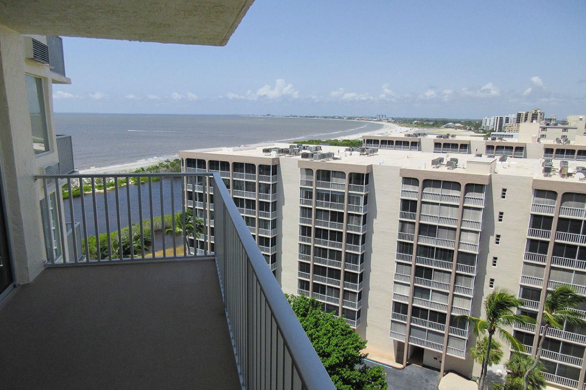 Grand View of the Island from Your Eleventh Floor Balcony With Partial Gulf View