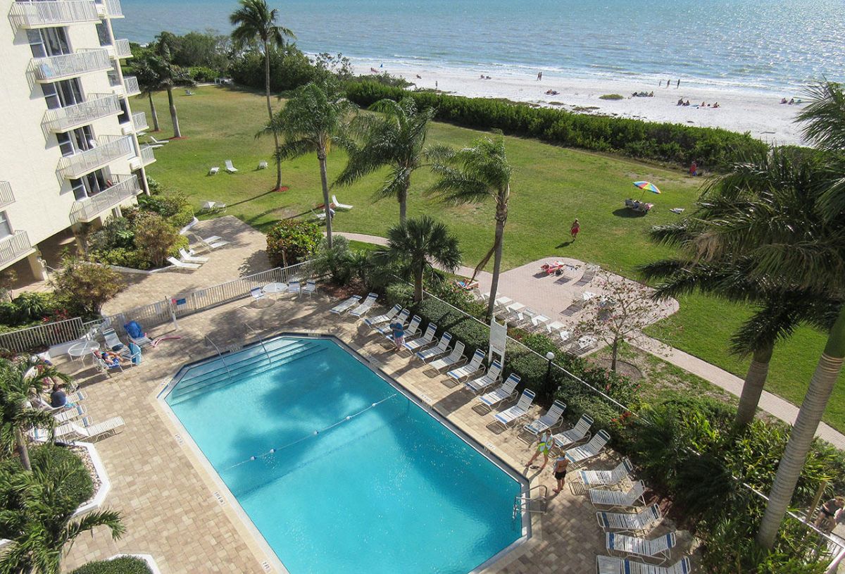 Estero Beach And Tennis Club Resort Sized Heated Pool