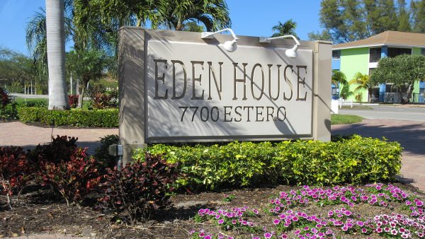 Eden House sign