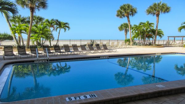 Vacation Rental pool and beach