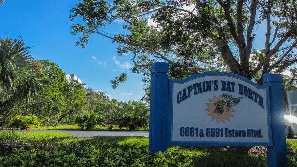 captains bay north sign